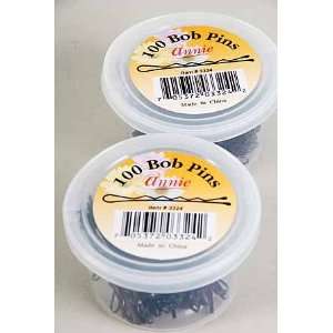  Black Bobby Pins 100 ct. tubs (closed) Beauty