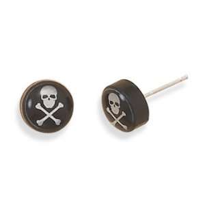  Trendy Jolly Roger Stud Earrings a Bold Stylish Look for 
