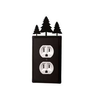  New   Pine Trees   Single Outlet Electric Cover by Village 