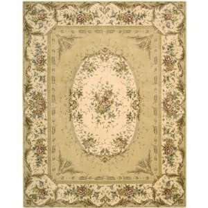  Chateau Provence Light Gold Oriental Rug Size 79 x 99 