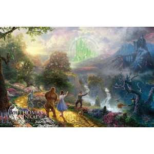  Thomas Kinkade   Dorothy Discovers the Emerald City SN 