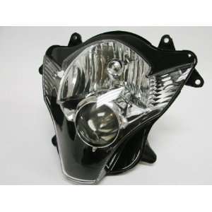  2006 2007 Suzuki GSXR 600 750 Motorcycle Black Headlight 