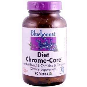  Bluebonnet   Diet Chrome Care   90 VegCap ,Gluten Free 