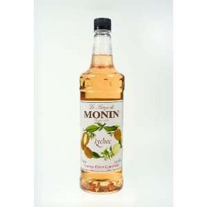 Monin Lychee FS 1 L   2 Bottles  Grocery & Gourmet Food