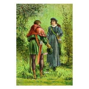  Robin Hood and Maid Marian , 24x32