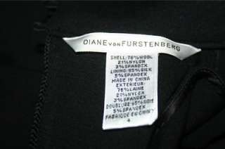 Diane Von Furstenberg Sleeveless Little Black Dress 4  