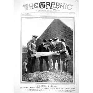  1916 War Photograph French Premier Briand Douglas Haig 