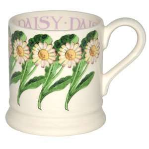 Emma Bridgewater Flowers Daisy 1/2 Pint Mug  Kitchen 