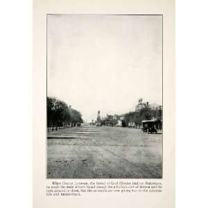   South Africa Cecil Rhodes Bulawayo Road   Original Halftone Print