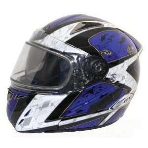  Zox Genessis SN SVS Detour Snow Helmet Blue Size Extra 