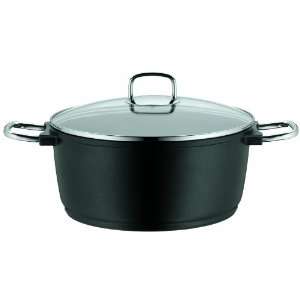 WMF Bueno Induction 11 Inch High Casserole with Lid, 6 Quart  