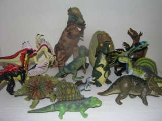 Older Jurassic Park Dinosaur Lot includes Hatchlings and Chaos Effect 