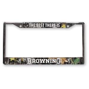 Browning® License Plate Frame 