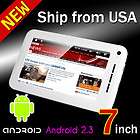   iMAPS200, 1GHz Android 2.3 WIFI/3G Touch Screen Tablet PC M7007Y Black