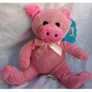  Play Pets, 9 Plush Pink Pig / Cow Doll Toy Toys & Games
