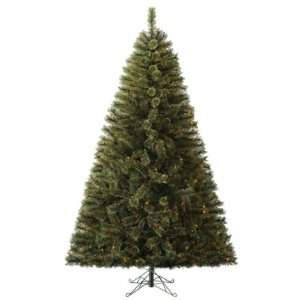   Living 7.5ft Cashmere Mixed Pine Christmas Tree with Muli color Lights