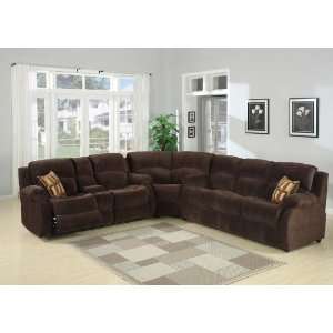   3pc Modern Sectional Reclining Fabric Sofa #AC TRACEY