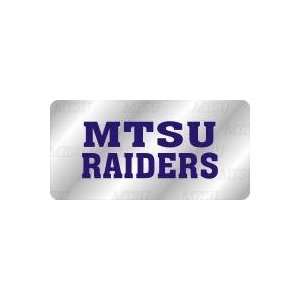     IMPRESSIONS MTSU RAIDERS WITH MTSU SILVER/BLUE