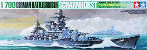 Tamiya 77518 German Battle Cruiser SCHARNHORST 1/700 scale kit  