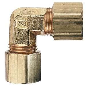 Compression elbow union, 1/8, Brass, each  Industrial 