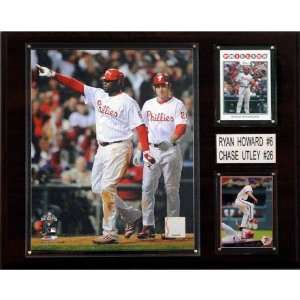  MLB Howard Utley Philadelphia Phillies Player Plaque