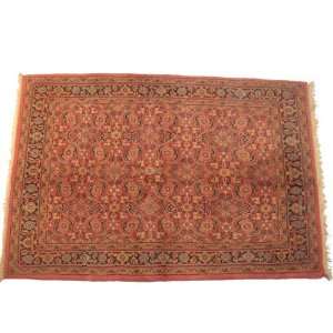  rug hand knotted in Indien, Herati 6ft4x4ft5