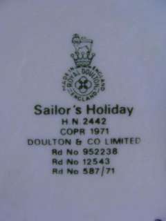 ROYAL DOULTON SAILORS HOLIDAY FIGURINE HN2442  