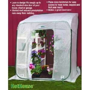  Lean To Portable Greenhouse Dome   HotHouse FHH350
