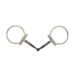   Silver Star Off set Training Dee Ring   Stainless Steel   5 Mouth