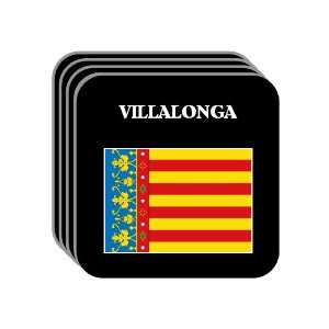   Comunitat Valenciana)   VILLALONGA Set of 4 Mini Mousepad Coasters