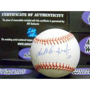  Hideki Irabu Autographed Baseball