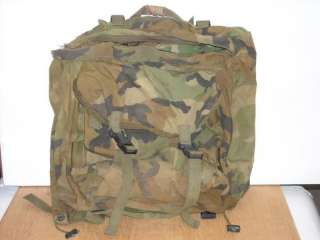 United States Military US Surplus Field Equipment Camo Field Backpack 