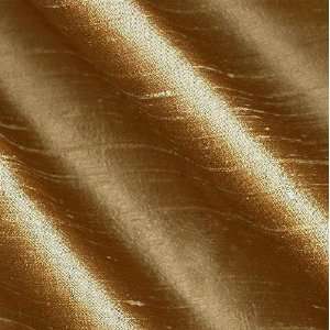   Silk Fabric Iridescent Gold Rush By The Yard Arts, Crafts & Sewing