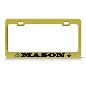  Moson Mason Metal license plate frame Tag Holder 