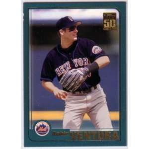  2001 Topps Baseball New York Mets Team Set Sports 