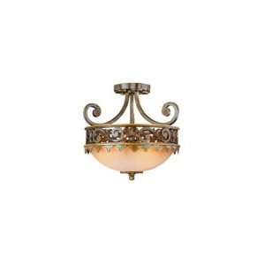 Savoy House 6 1007 3 30 Morea 3 Light Ceiling Pendant in Umbrian Gold 