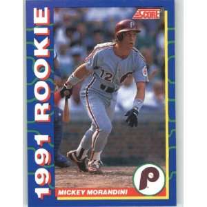  1991 Score Rookies #33 Mickey Morandini   Philadelphia 