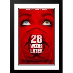  28 Weeks Later 32x45 Framed and Double Matted Movie Poster 