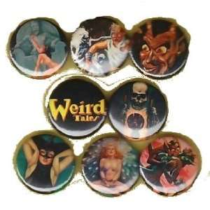  Weird Tales Buttons Pins Badges 