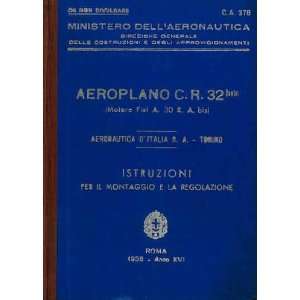  FIAT CR.32 Bis Aircraft Maintenance Manual   Ca 376 Fiat 