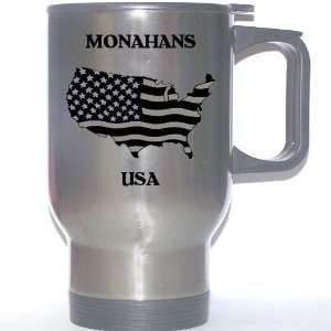  US Flag   Monahans, Texas (TX) Stainless Steel Mug 