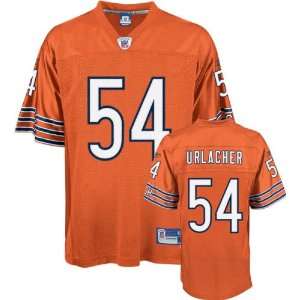  Brian Urlacher Orange Chicago Bears NFL Stitched Jersey 