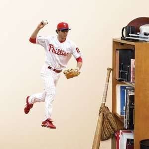 Chase Utley Fathead Wall Graphic Defense Junior Size  