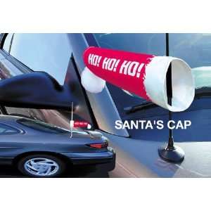    CarSocks Antenna Windsock Christmas HOHOHO Pattern Automotive