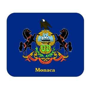  US State Flag   Monaca, Pennsylvania (PA) Mouse Pad 