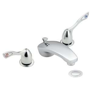 Moen 8135 Commercial Two Handle Lavatory with Metal Drain Assembly 
