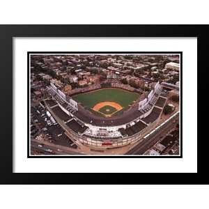   and Double Matted 31x37 Wrigley Field   Chicago Cubs