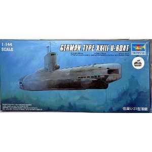  Type XXIII Late Production U Boat 1/144 Trumpeter Toys 