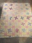   QUILT, LANCASTER, PA, 8 Pointed Star pattern, 72 x 72 NR  