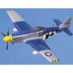  Large Aircraft Model with Stand   The P 51D Mustang Bald 